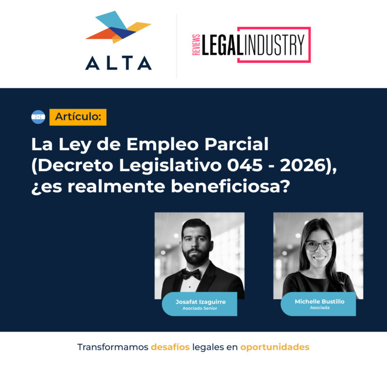 Le de Empleo Pacial-Honduras-ALTA Legal
